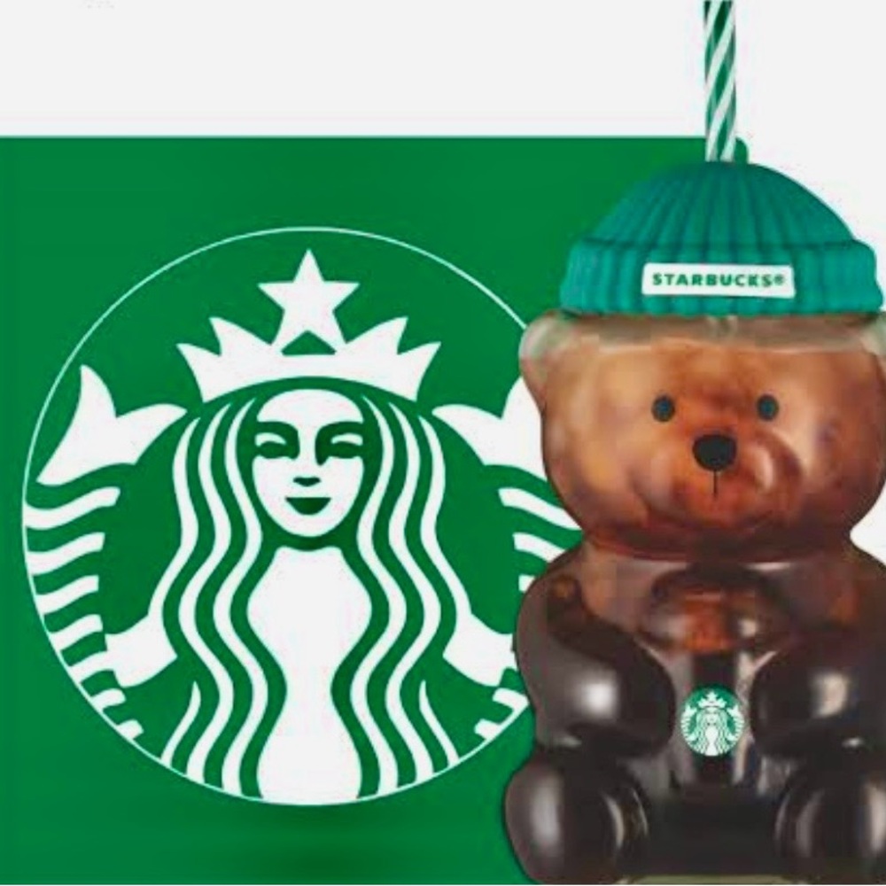 ISO AUTHENTIC STARBUCKS BEARISTA GLASS TUMBLER